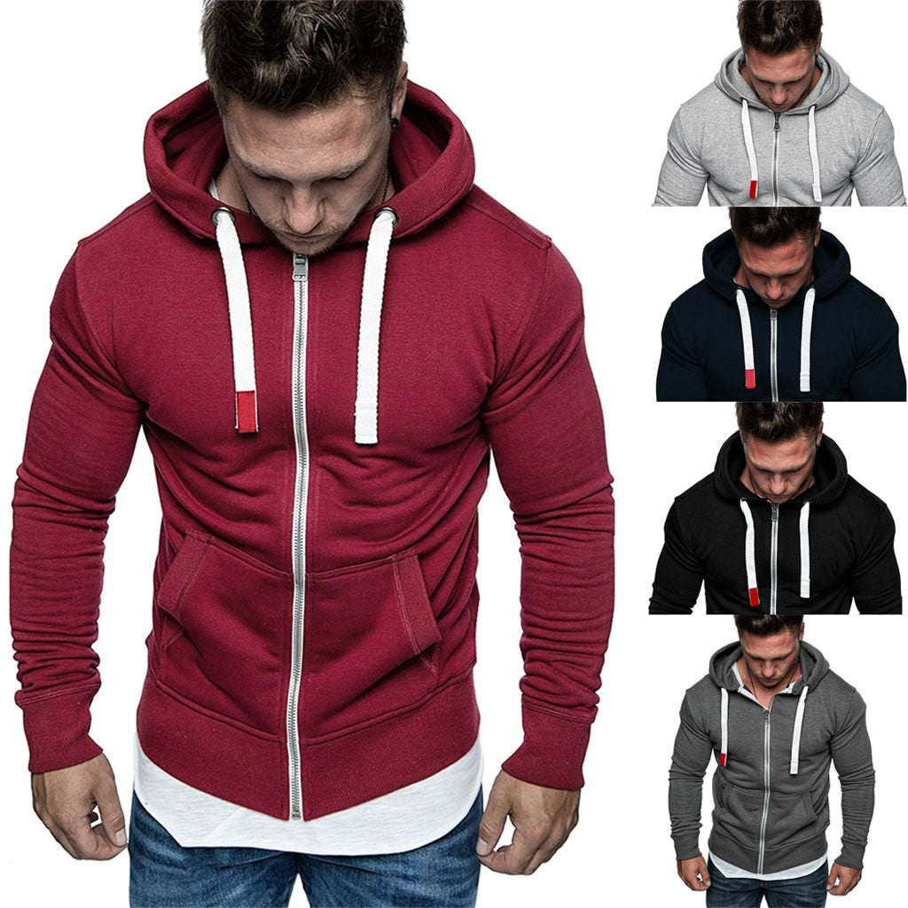 KANCOOLD sweatshirt men 2019 NEW hoodies brand male long sleeve solid Hoodies Fleece Jacket hoodie men poleron hombre Sweatshirt